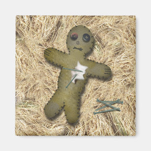 Imã Doll de Voo Doo - Interativa (Mover os Pinos)