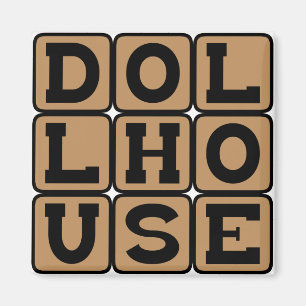 Imã Dollhouse, casa para bonecas