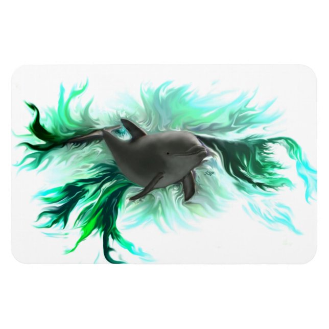 Ímã Dolphin Baby (Horizontal)