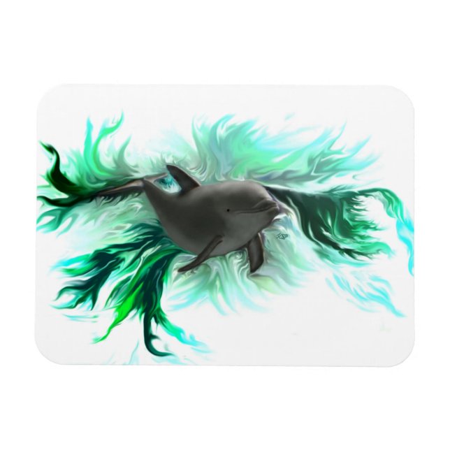 Ímã Dolphin Baby (Horizontal)