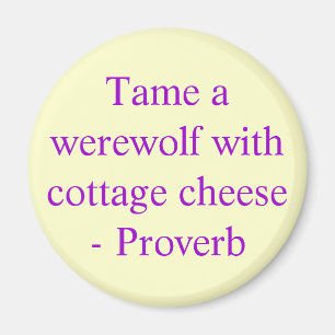 Imã Domestique um homem-lobo com requeijão - provérb