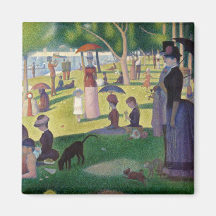 Imã Domingo à tarde na ilha do La Jatte grandioso