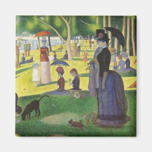 Imã Domingo em La Grande Jatte por Georges Seurat