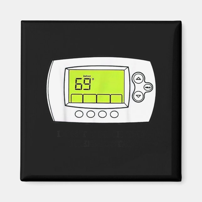 Imã Don’t Touch The Tat Funny For Men Women  (Frente)