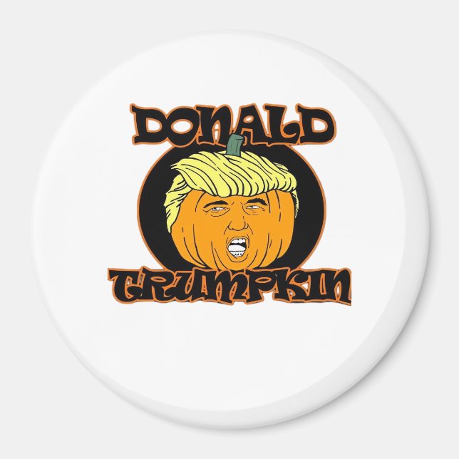 Imã Donald Halloween Costume Trumpkin (Frente)