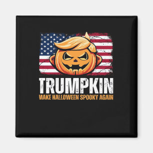 Imã Donald Halloween - Trumpkin Torna o Halloween Louc