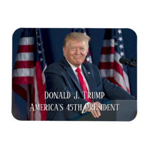 Ímã Donald J. Trump 45º Presidente Keepsaame