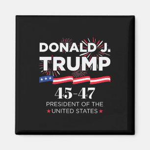 Imã Donald J. Trump 45 47 Presidente Dia de Inauguraçã