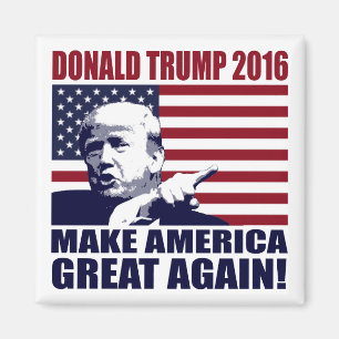 Imã Donald Trump 2016 para o presidente Ímã