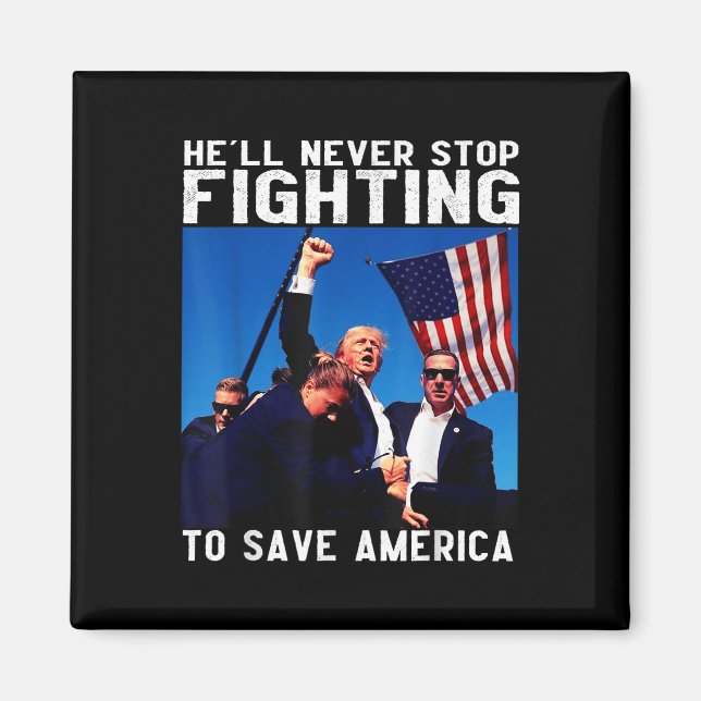 Imã Donald Trump 2024 Inferno Nunca Pára De Lutar (Frente)