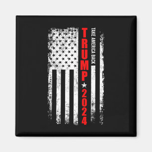 Imã Donald Trump 2024 Recupere a bandeira americana