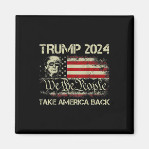 Imã Donald Trump 2024 Recupere a bandeira americana