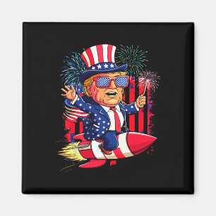Imã Donald Trump 2025 Happy 4 De Julho Trump American