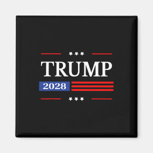 Imã Donald Trump 2028 Presidente Americano Flag Pro Tr
