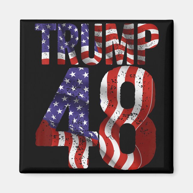 Imã Donald Trump 2028 Trump 45 47 48º Presidente Ameri (Frente)