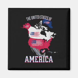 Imã Donald Trump American Flag Canadá Golfo da Gronelâ