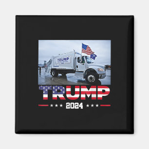 Imã Donald Trump Anda em Caminhão Garge - Garge Caminh