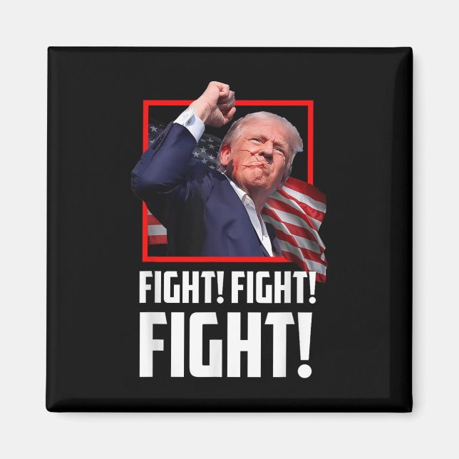 Imã Donald Trump Combatendo Combatentes Apoiadores (Frente)