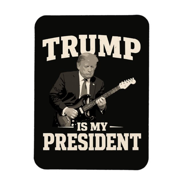 Ímã Donald Trump É Meu Presidente (Vertical)