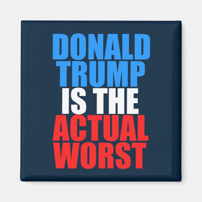 Imã Donald Trump é o pior azul (Frente)