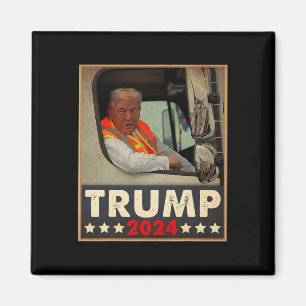 Imã Donald Trump Em Garbage Truck Team Garbage Para Tr