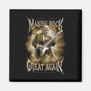 Imã Donald Trump Fazer Rock Music Excelente Novamente