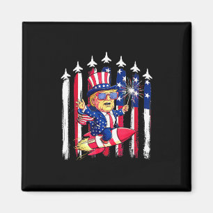 Imã Donald Trump Feliz 4 de Julho Para Patriotas Ameri