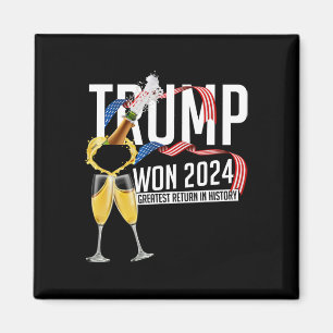 Imã Donald Trump Ganhou Posse de Homen 2024 Eleição