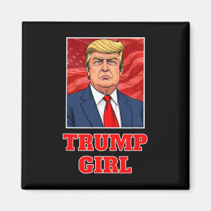 Imã Donald Trump Girl Engraçado Excelente América Pres