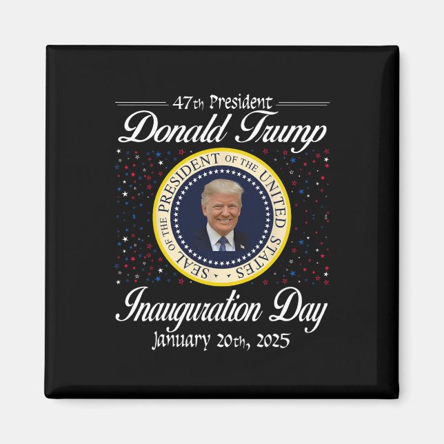 Imã Donald Trump Inauguration Day 2025 47th U.A. Presi (Frente)