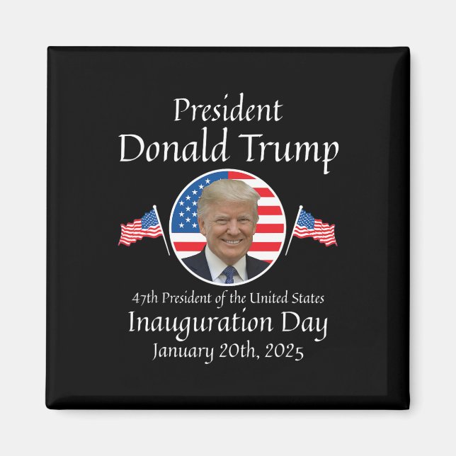 Imã Donald Trump Inauguration Day 2025 47th U.A. Presi (Frente)