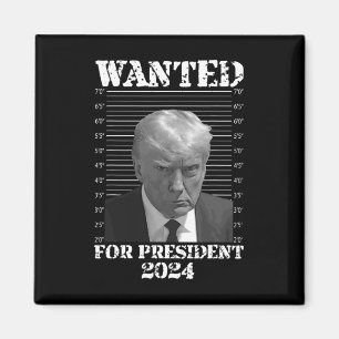 Imã Donald Trump Não Culpado Mug Shot 2024 Procurado P