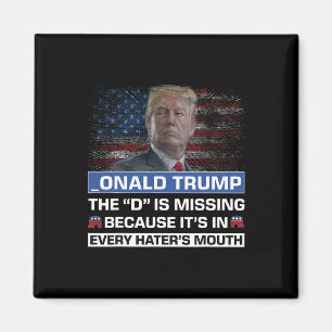 Imã Donald Trump O D Está Faltando o Trump Supporter _