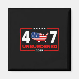 Imã Donald Trump, Oficialmente Descarregado, O 47.º Pr