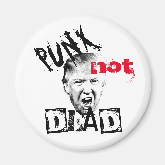 Imã DONALD TRUMP - PUNX não MORTO! (Frente)