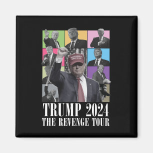 Imã Donald Trump The Revenge Tour 2024 Para Homens E M