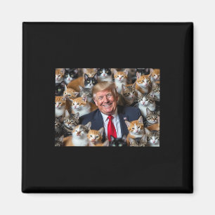 Imã Donald Trump Torna Os Gatos Seguros Novamente 2024