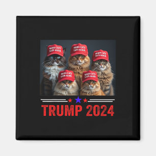 Imã Donald Trump Torna os Gatos Seguros Novamente Chap