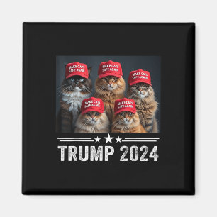 Imã Donald Trump Torna Os Gatos Seguros Novamente Red