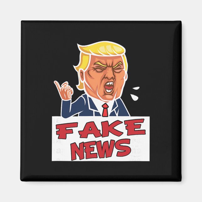 Imã Donald Trump Você é Notícias Falsas  (Frente)