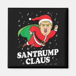 Imã Donald Trump Xmas Engraçado Noel Hat Shirt
