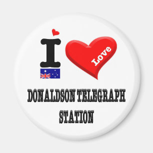 Imã DONALDSON TELEGRAFA a ESTAÇÃO - amor de I