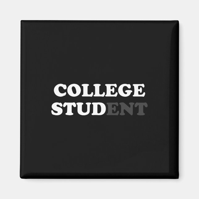 Imã Donativos De Estudantes Da Faculdade De Divertimen (Frente)