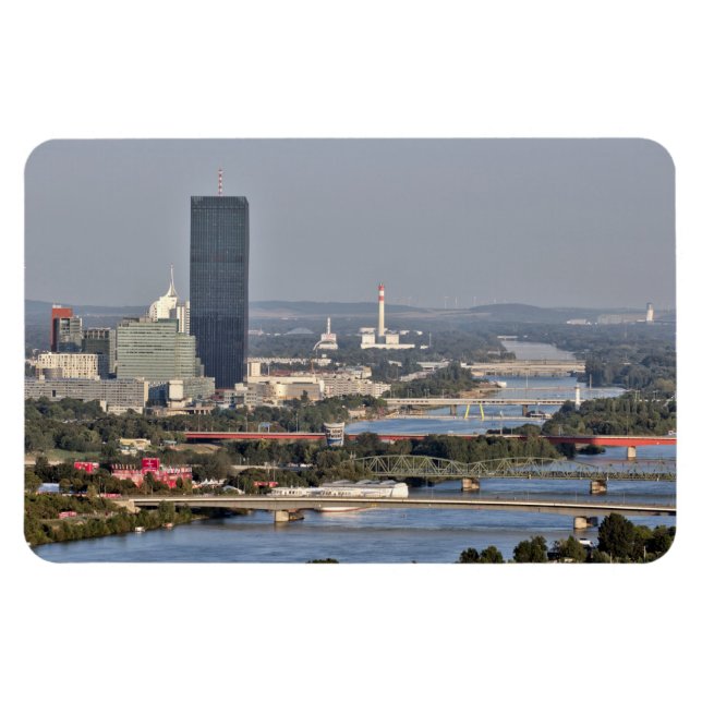 Ímã Donaucity, Viena Áustria (Horizontal)