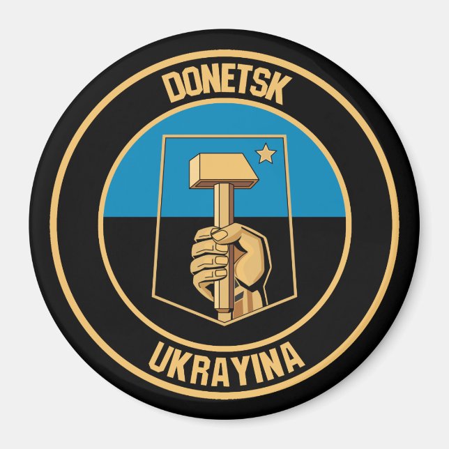 Imã Donetsk Round Emblem (Frente)