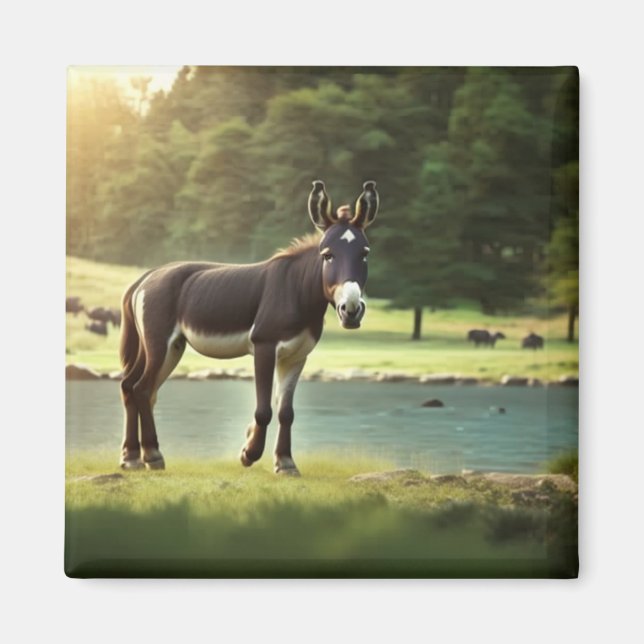 Imã Donkey, Asinus, Jackass, Mule, Burro, WildAss (Frente)