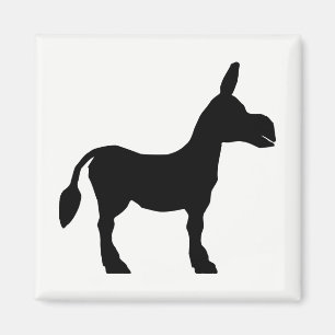 Imã Donkey Silhouette