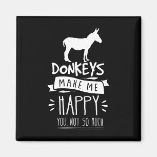 Imã Donkeys Me Faz Feliz Você Não É Muito Engraçado Ho