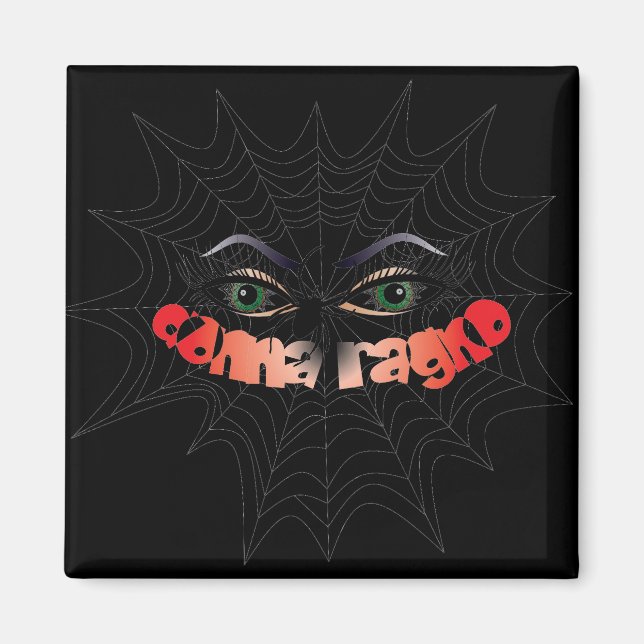 Imã Donna ragno / Magnet (Frente)