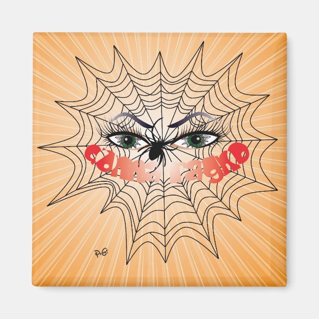 Imã Donna ragno / Magnet (Frente)